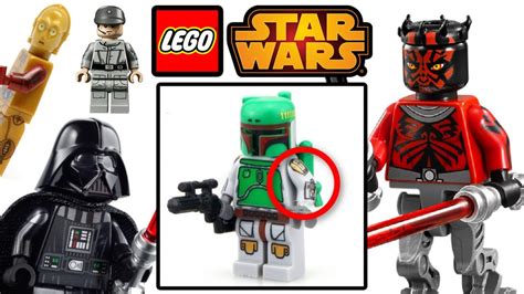 Every Lego Star Wars Minifigure With Arm Printing Youtube