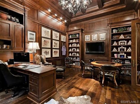 This beverly hills office decorated by brad dunning is simple, but bold. Traditional home office - switch baseball collection for ...