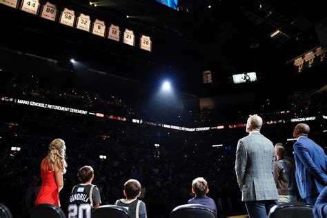 Manu Ginobili Jersey Retirement Ceremony Photo Gallery