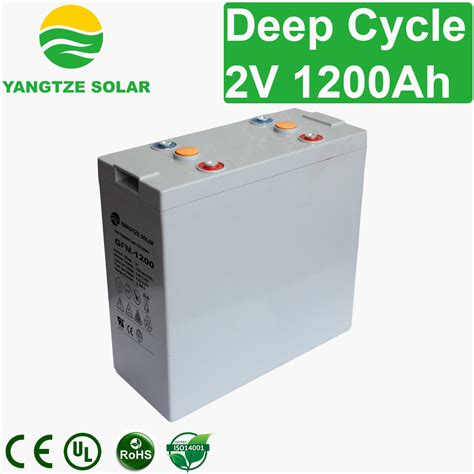 Supply 2v 1200ah Deep Cycle Battery Wholesale Factory Yangtze Battery