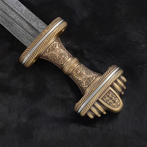 Damascus 8th C Middle Anglo Saxon Fetterlane Sword British Museum