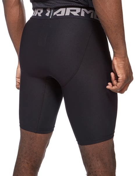 Under Armour Synthetic Heatgear Armour Compression Shorts In Black For