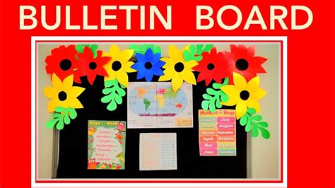 Activity Board For Classroomsschool Bulletin Board Youtube