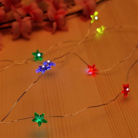 Creative Star Led String Lights 3m 30 Led Battery Operated Party Decor