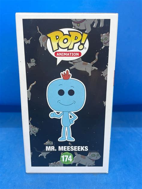 Rick And Morty Mr Meeseeks Chase Variant Pop Vinyl Figure Funko 174 For