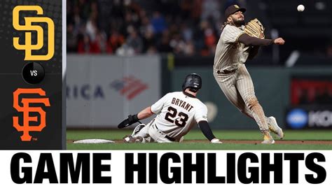 Padres Vs Giants Game Highlights 9 15 21 MLB Highlights YouTube