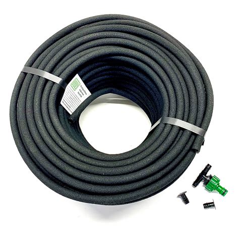Try The Original Leakypipe Porous Rubber Soaker Hose Kit 50m