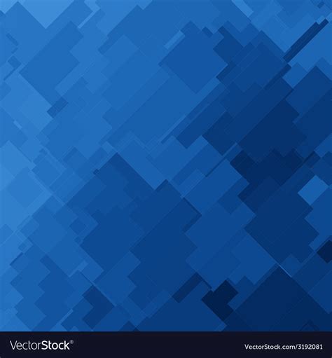 Blue Square Abstract Background Royalty Free Vector Image