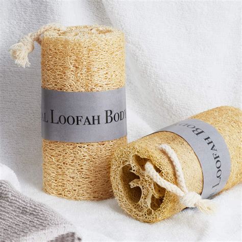 Natural Loofah Sponge Exfoliating Scrubber Body Shower Bath Luffa