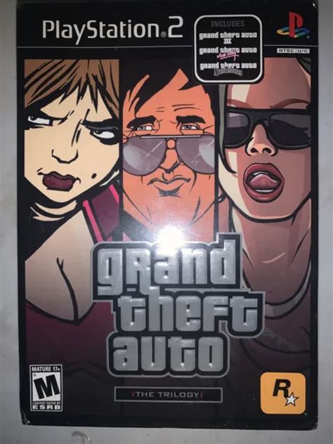 Grand Theft Auto The Trilogy Sony Playstation 2 2006 Mint 2870