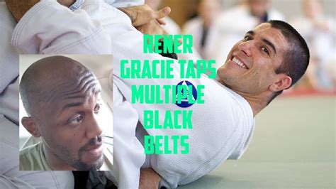 Rener Gracie Rolling With Black Belts After Seminar Review Youtube