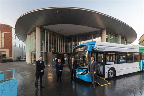 Nine Byd Adl Enviro Ev Buses Arrive For Stagecoach East Scotland