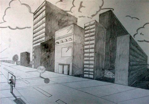 Second Perspective Drawing By 0 Sublime 0 On Deviantart