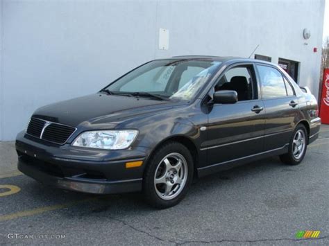 Thunder Gray Metallic 2003 Mitsubishi Lancer Oz Rally Exterior Photo