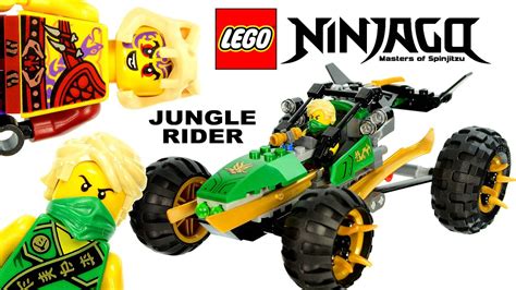 Lego Ninjago Lloyds Jungle Raider W Jade Blade 70755 Speed Build