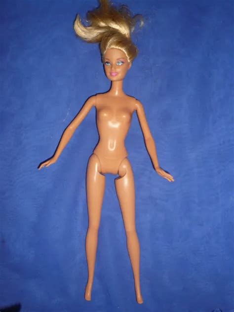 Blonde Barbie Belly Button Type Nude By Mattel Play Or Ooak