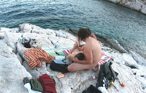 Greek Cuckold Slut Irina Public Threesome By The Sea 26 Pics Xhamster