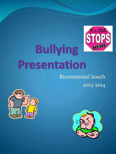 Ppt Bullying Presentation Powerpoint Presentation Id