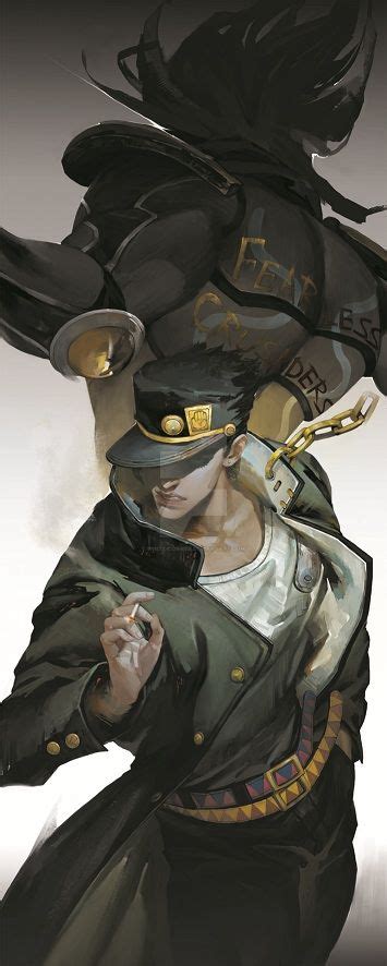 Kujo Jotaro By White Corner On Deviantart