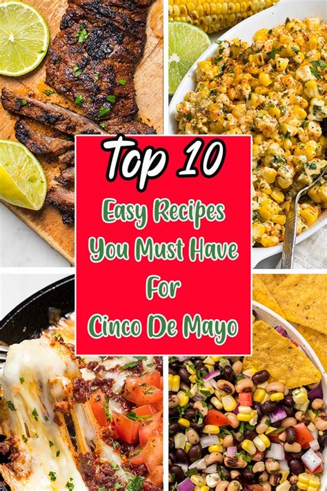 10 Cinco De Mayo Food Ideas For Easy And Delicious Recipes
