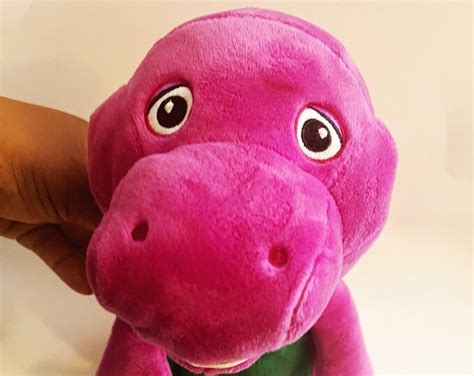 Barney Plush Barney Doll Purple Dinosaur Barney Big Barney Plushie Soft