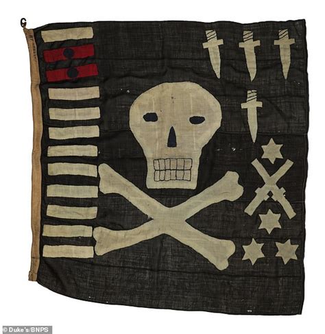 Jolly Roger Flag From Royal Navy Submarine That Sank Nazi Ships Goes