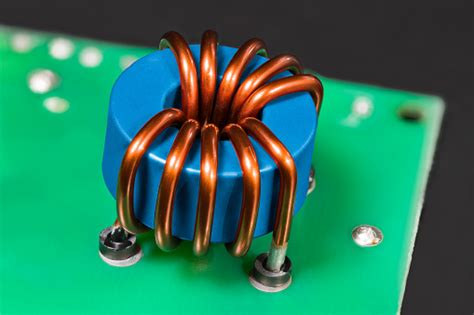 Toroidal Inductor Magnetic Ferrite Core Detail Induction Coil With
