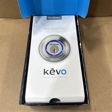 Kwikset Kevo 99250 202 2nd Gen Bluetooth Touch To Open Smart Lock