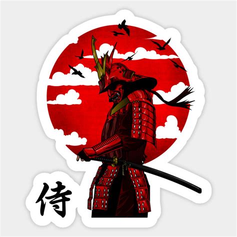 Samurai Warrior Samurai Sticker Teepublic