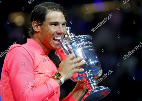 Rafael Nadal Spain Celebrates Winning Us Editorial Stock Photo Stock