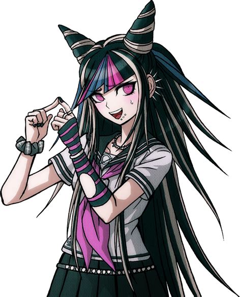 Chihiro would like to show a project they just finished! Image - Danganronpa V3 Ibuki Mioda Bonus Mode Sprites 03 ...