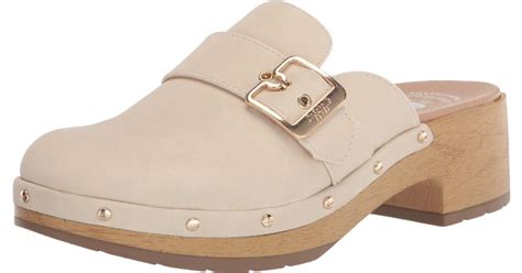 dr scholls classic clog in white lyst
