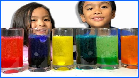 Super Cool Lava Lamp Experiment For Kids Learning Colors Youtube