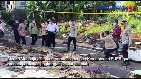 Menko PMK Tinjau Lokasi MTsN 19 Penataan Lingkungan Sekolah Segera