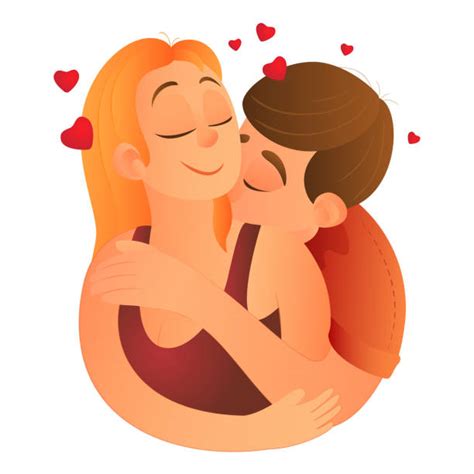 Cartoon Of The Kissing Neck Illustrations Royalty Free Vector Graphics