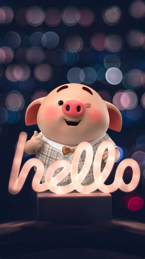 Pig 🍭 En 2020 Cerditos Fondos De Whatsap Fondos Lindos Para Celular