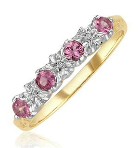 Pink Sapphire Rings The Diamond Store