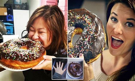 San Francisco Bakery Serves A Donut As Big As A Face Daily Mail Online