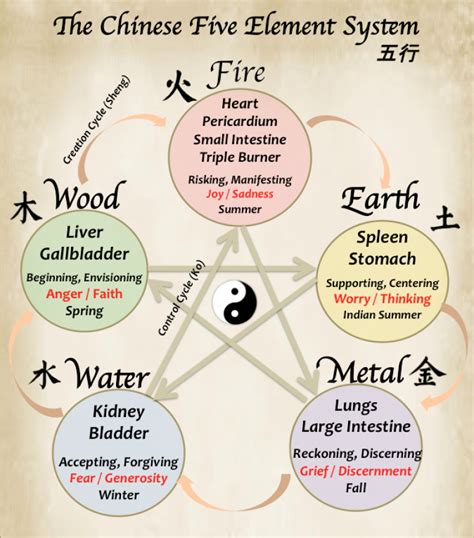 Five Elements Tcm Traditional Chinese Medicine Chinese Medicine