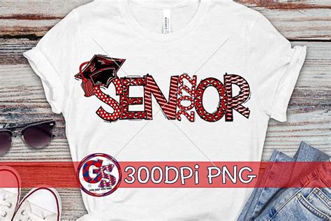 Senior 2022 Red Black Png For Sublimation Class Of 2022 1406070