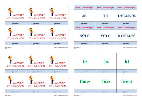 Un jeu de conjugaison pour apprendre et mémoriser la conjugaison au passé simple des verbes