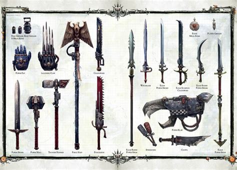 Top Melee Weapons in 40K - Nights At The Game Table