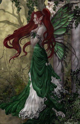 Green Fairy Forest Fairy Emerald Fairy Thanks Pinterest