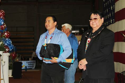 Seki Sworn In As 6th Tribal Chairman Of The Red Lake Nation P16 Red