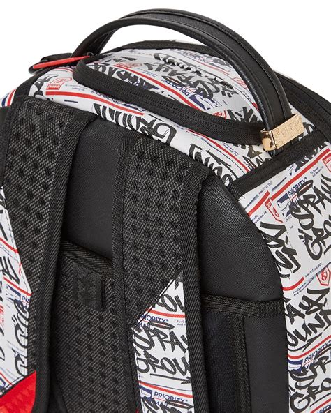 Backpack Sprayground Hello My Name Is Stickers White