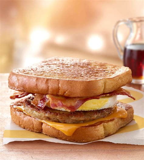 Mcgriddles French Toast Breakfast Sandwich