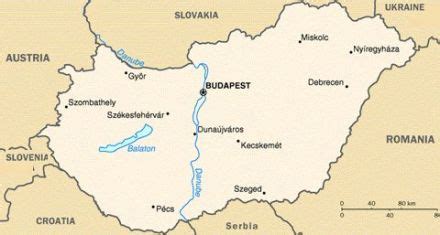 Elle a pour capitale budapest, pour langue officielle le. Carte de la Hongrie sur Passeport Monde, votre guide voyage