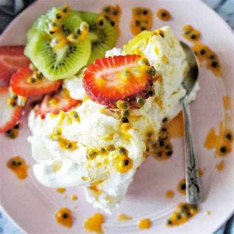 Using up leftover egg yolks. 8 Egg Pavlova in 2020 | Yummy desserts easy, Food ...