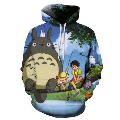 Vintage My Neighbour Totoro Hoodie 3500 Chill Hoodies Sweatshirts