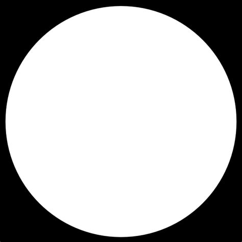 White Circle Clip Art At Vector Clip Art